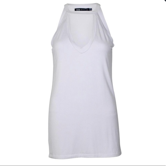 JET John Eshaya Tops - Cut Away Sleeveless Top